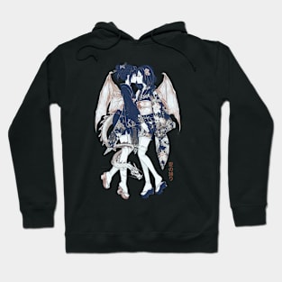 Two Geishas Kissing Graphic T-Shirt 07 Hoodie